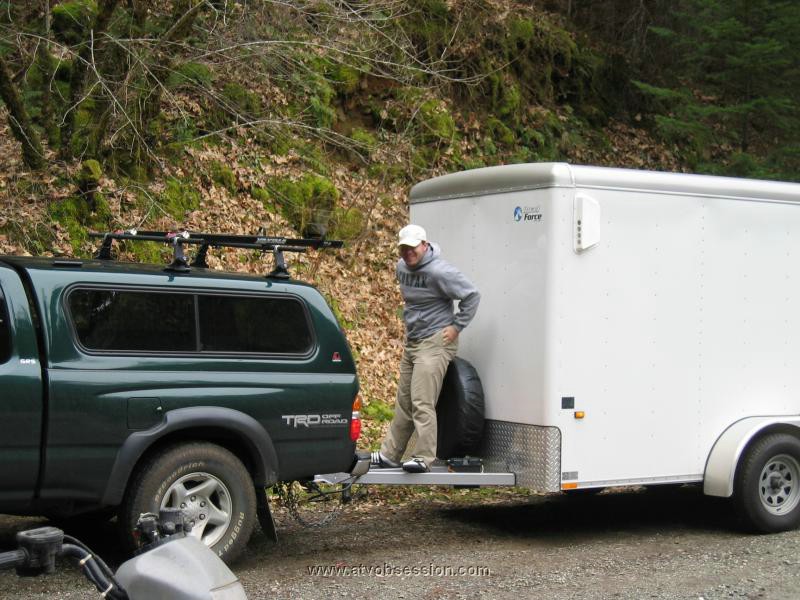 01. Chad arrives for his first ride..jpg