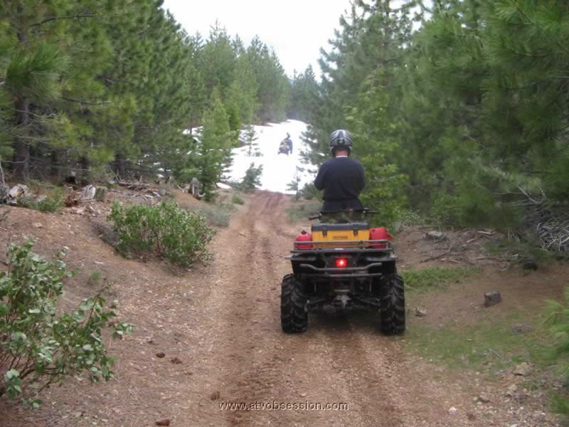 65. Terry and I were stuck..come over the hill...Jack and Larry...jpg