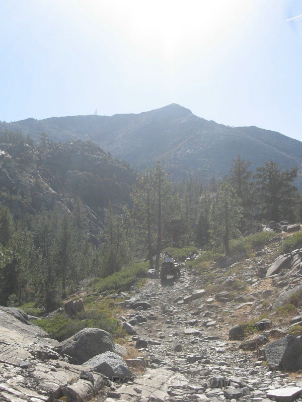 095. Off we go...Signal Peak looms in the distance..jpg