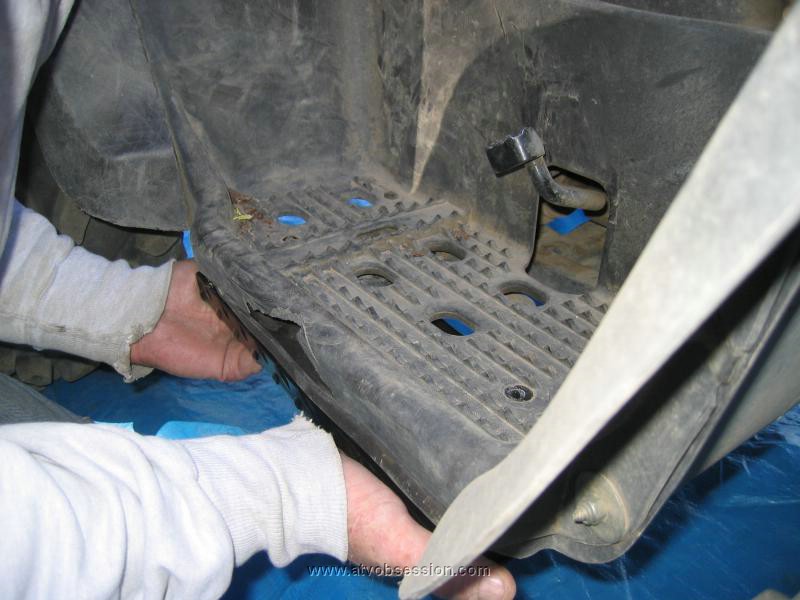 04. Step 2. Remove the 2 screws and put the plate into position..jpg