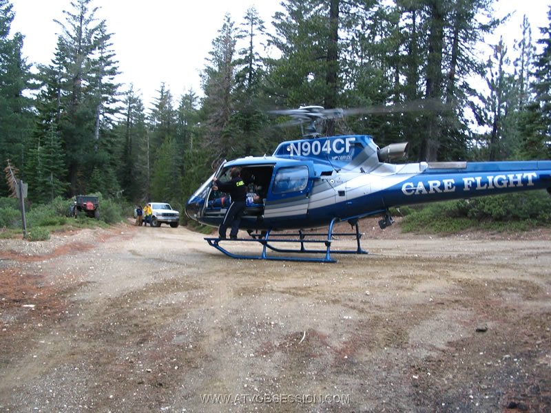 24. Cody's loaded into the copter for his flight to Reno..jpg