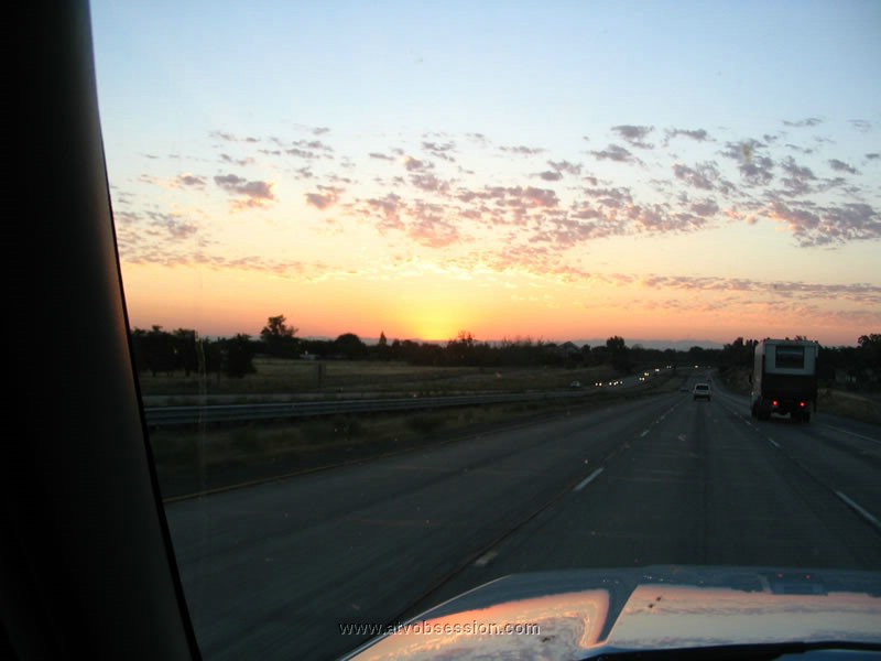 001. Terry catches the sunrise on the way to Downieville..jpg