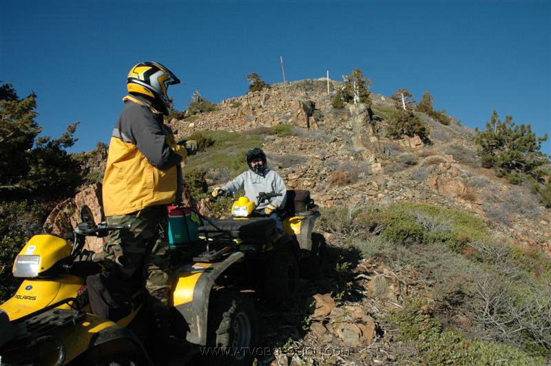 65. I stop to take a photo of where we came down from..jpg