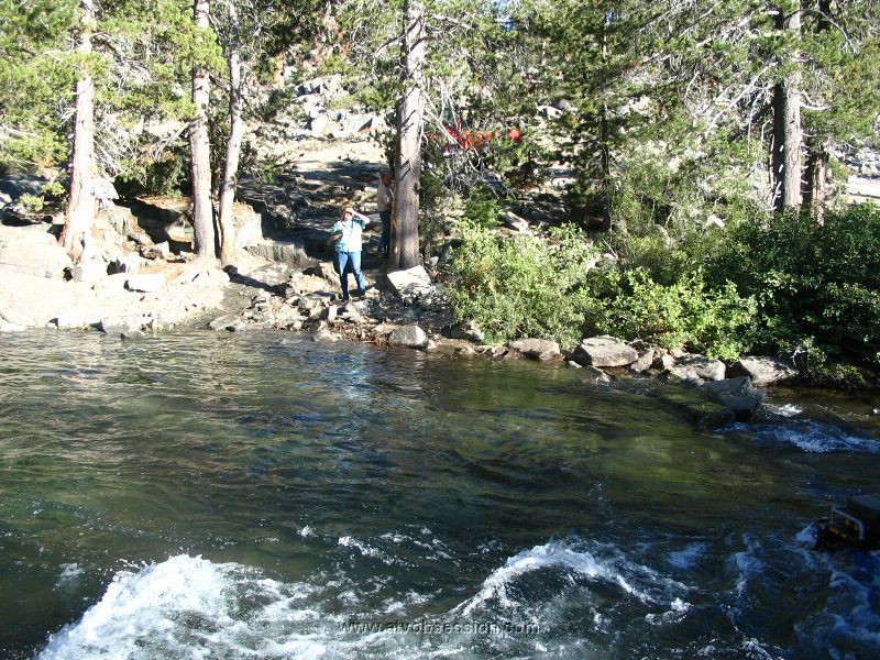 42. These people watch Jack and I try to cross at the Committee crossing..I made it..jpg