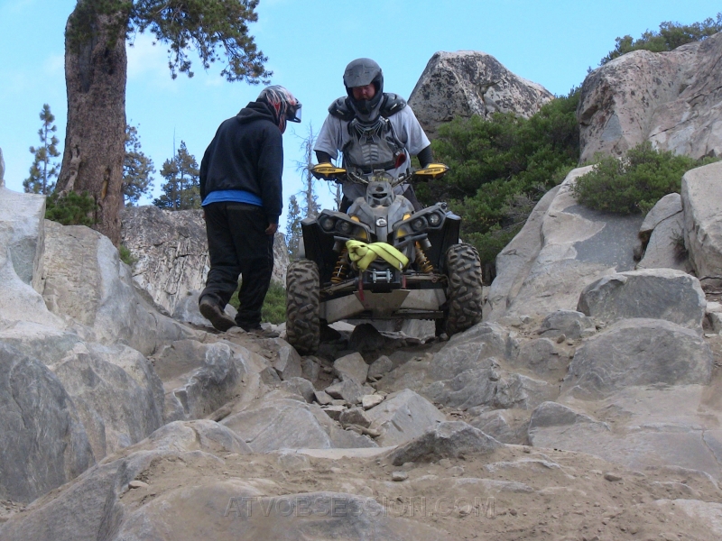 29. Brian heads down on his CanAm..jpg
