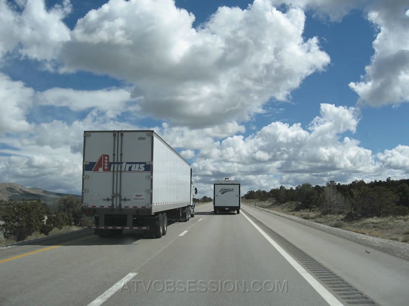 016. Duel 2...Dusty and this truck jockey positions for 15 or so miles...gotta love cruise control..jpg