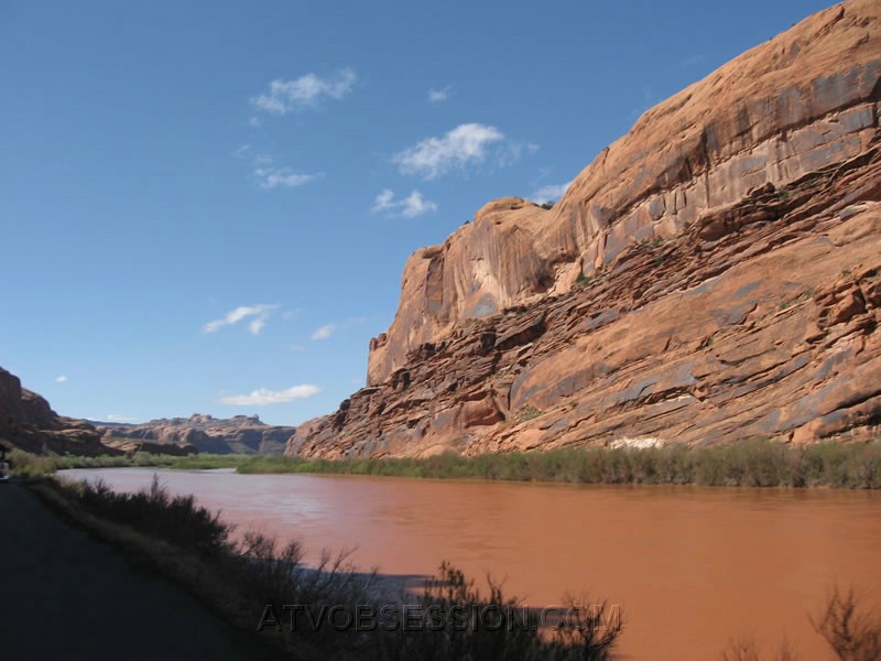 041. We hug the river...it's still high from the rain the night before..jpg