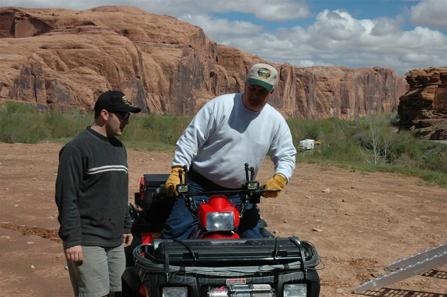 050. Steve shows Dusty all his Montana Jack toys..jpg