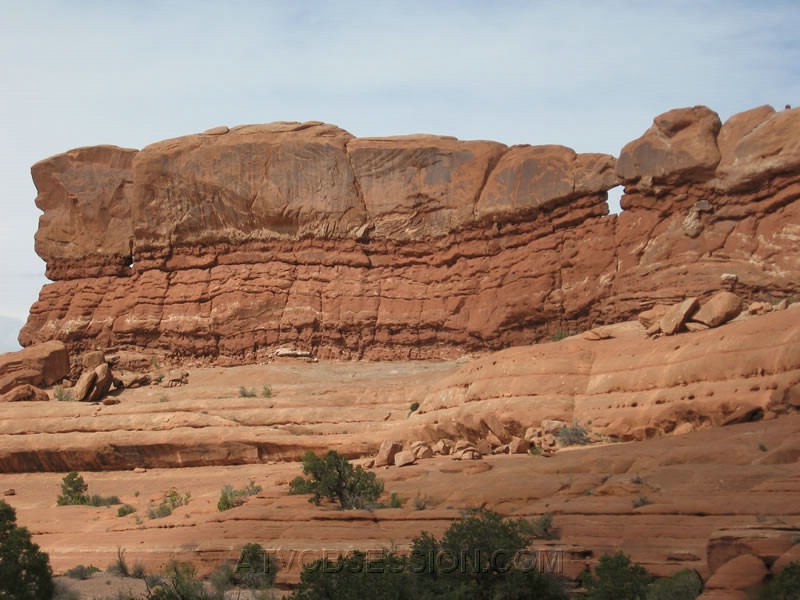 055. Rock slab-bluff whatever..with a hole in it..jpg