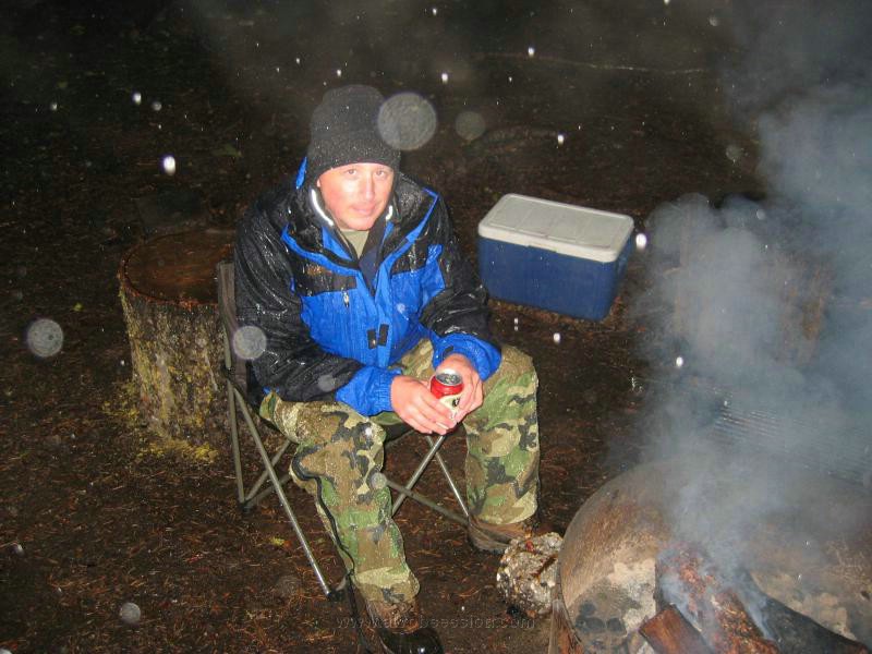 126. AHH!! I'm so pissed.  Terry impales his Quad on a stump...and I have no camera.  Snatch Block rescue..jpg