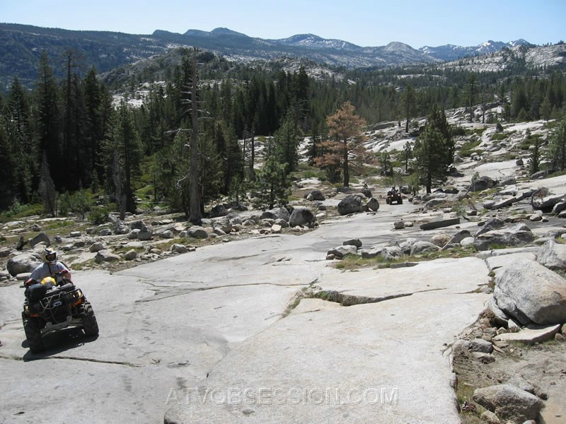 191. Weaving our way back up the Slab..jpg